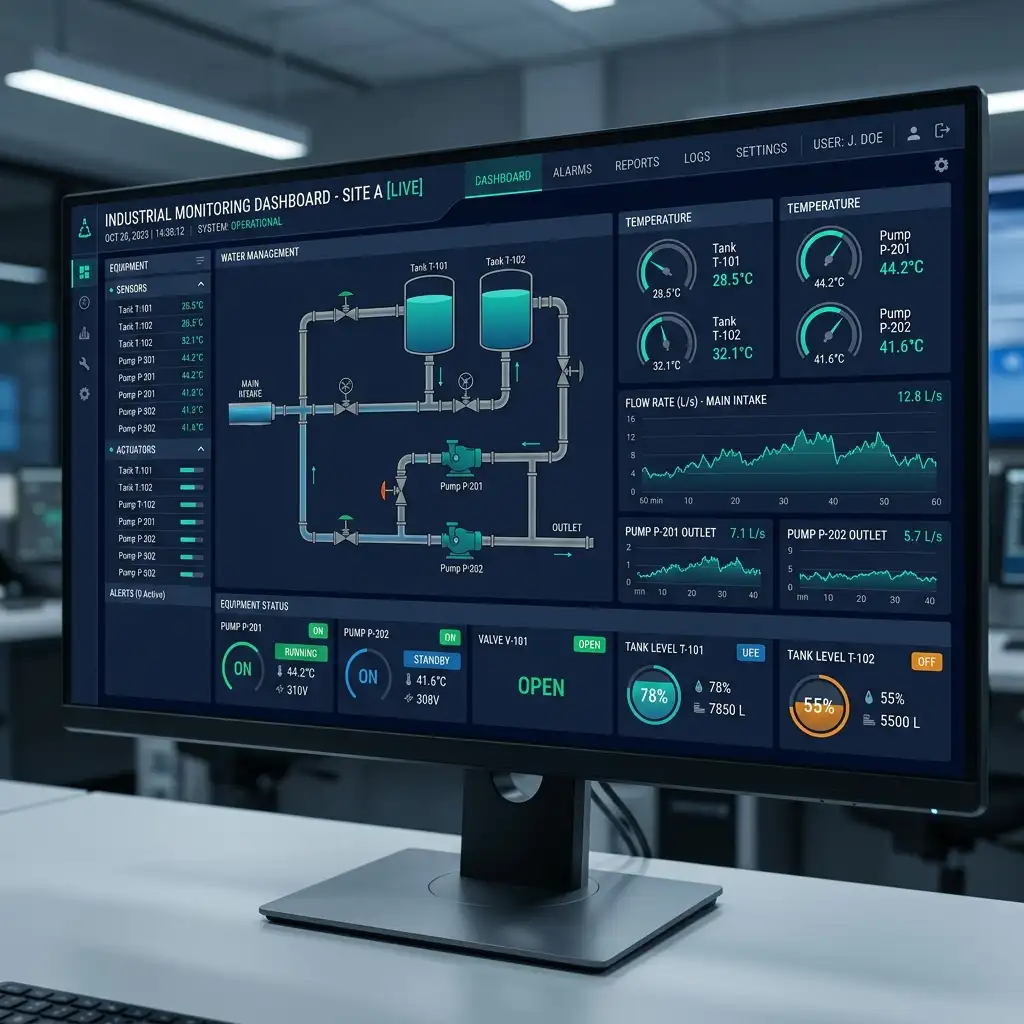 أنظمة SCADA و IoT